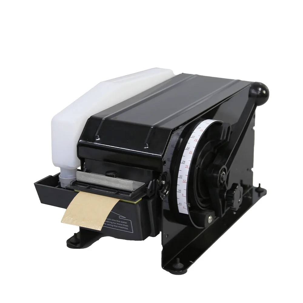 Manual wet water kraft paper tape machine, sealing machine, all-metal thickened fuselage
