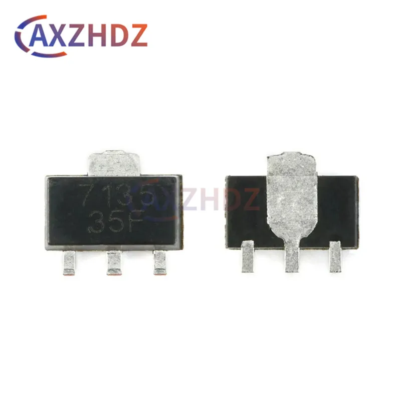 20PCS AMC7135 D7135 L7135 7135 AMC7135PKFT MEL7135 SOT-89 SMD 350mA Advanced Current Regulator IC High Power LED Driver Chip