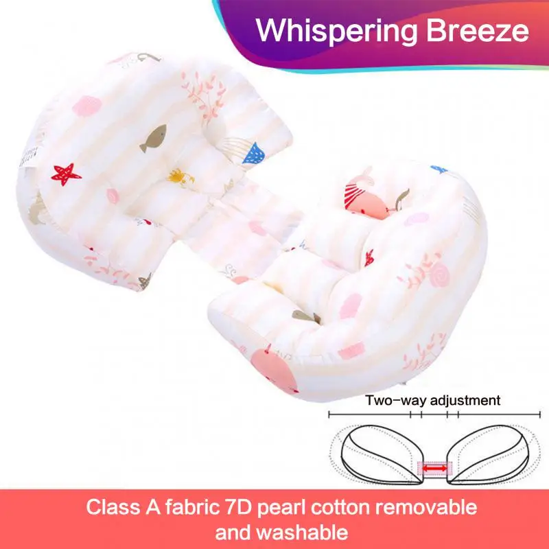 Multifunctional U-shaped Soft Breathable Sleeping Side Pillow for Baby Adjustable Washable Postnatal Supplies Pregnant Pillows