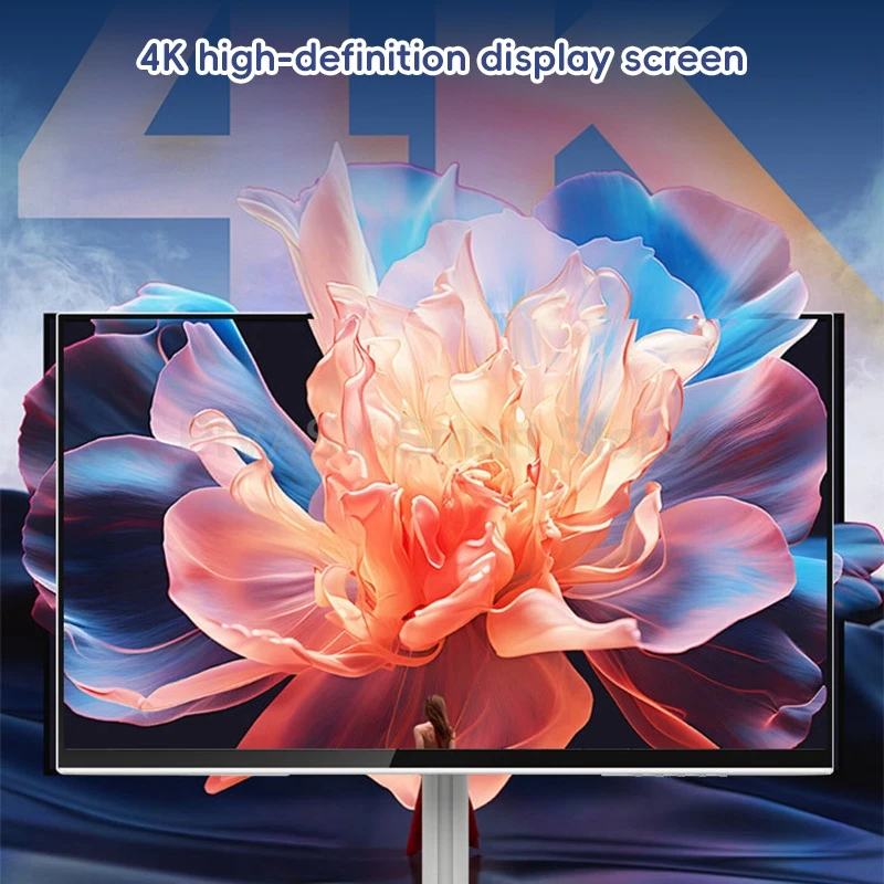 Smart TV de varios tamaños, pantalla táctil de alta batería, dispositivo Android 8 + 128G, Monitor móvil giratorio, vídeo interactivo de negocios en vivo