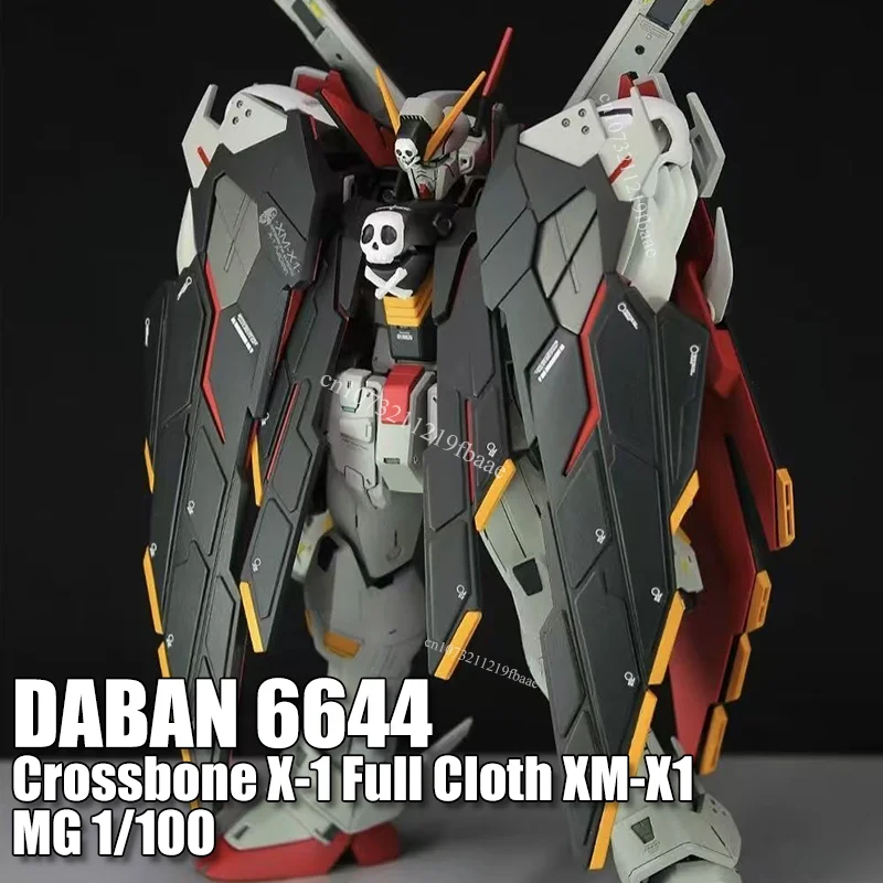 DABAN 6644 Crossbone X-1 Full Cloth XM-X1 MG 1/100 FA Skull Cloak Zestaw Modelarski do Składania Figurka Akcji Robot z Plastiku Prezent