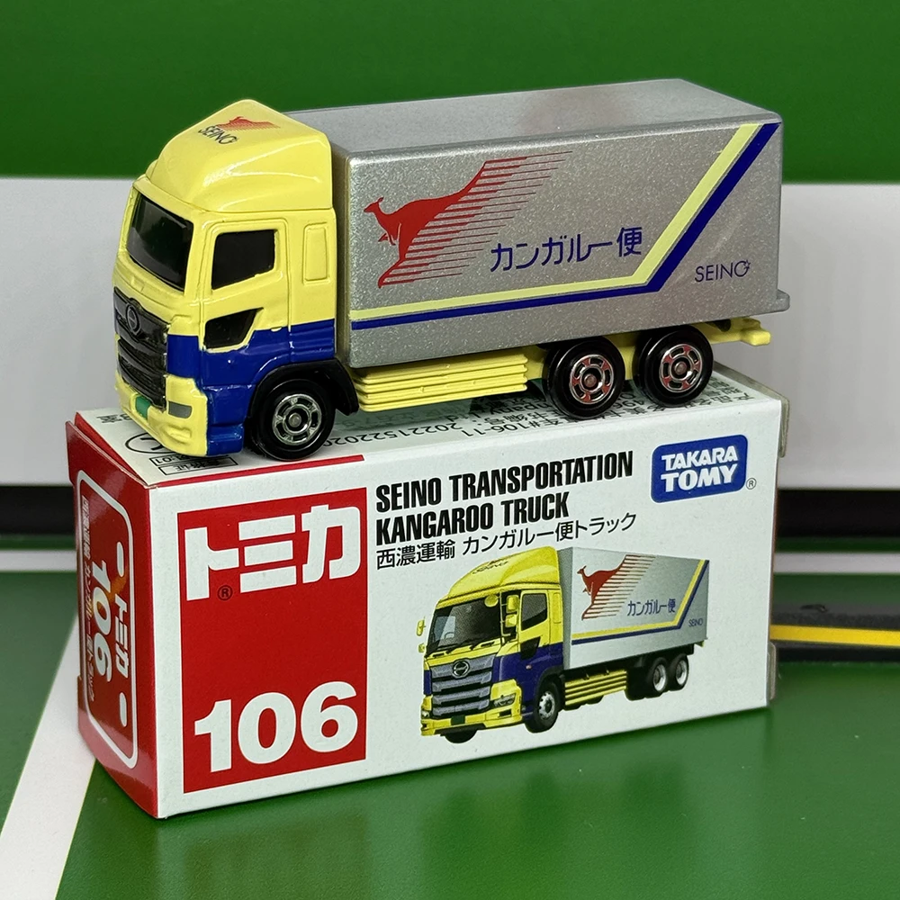 

Takara Tomy Tomica No.106 Seino Транспортный грузовик-кенгуру Литье под давлением Статический сплав Коллекция режимов автомобилей