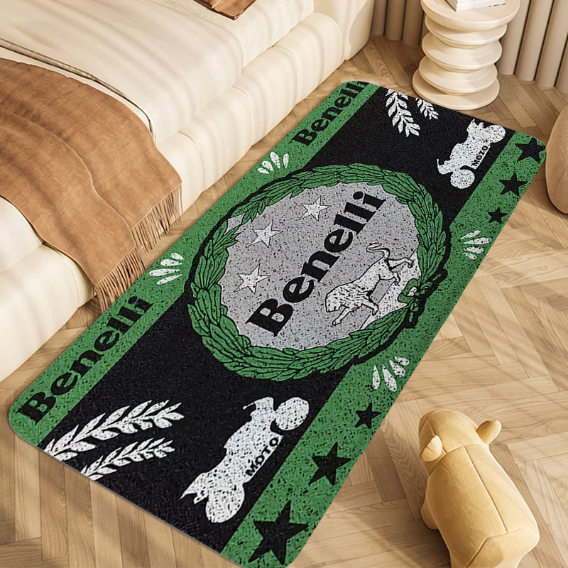 

Foot Mat B-Benellis Non Slip Carpet for Bedroom Entrance Door Doormat Custom Bathroom Living Room Rug Room Decorating Items