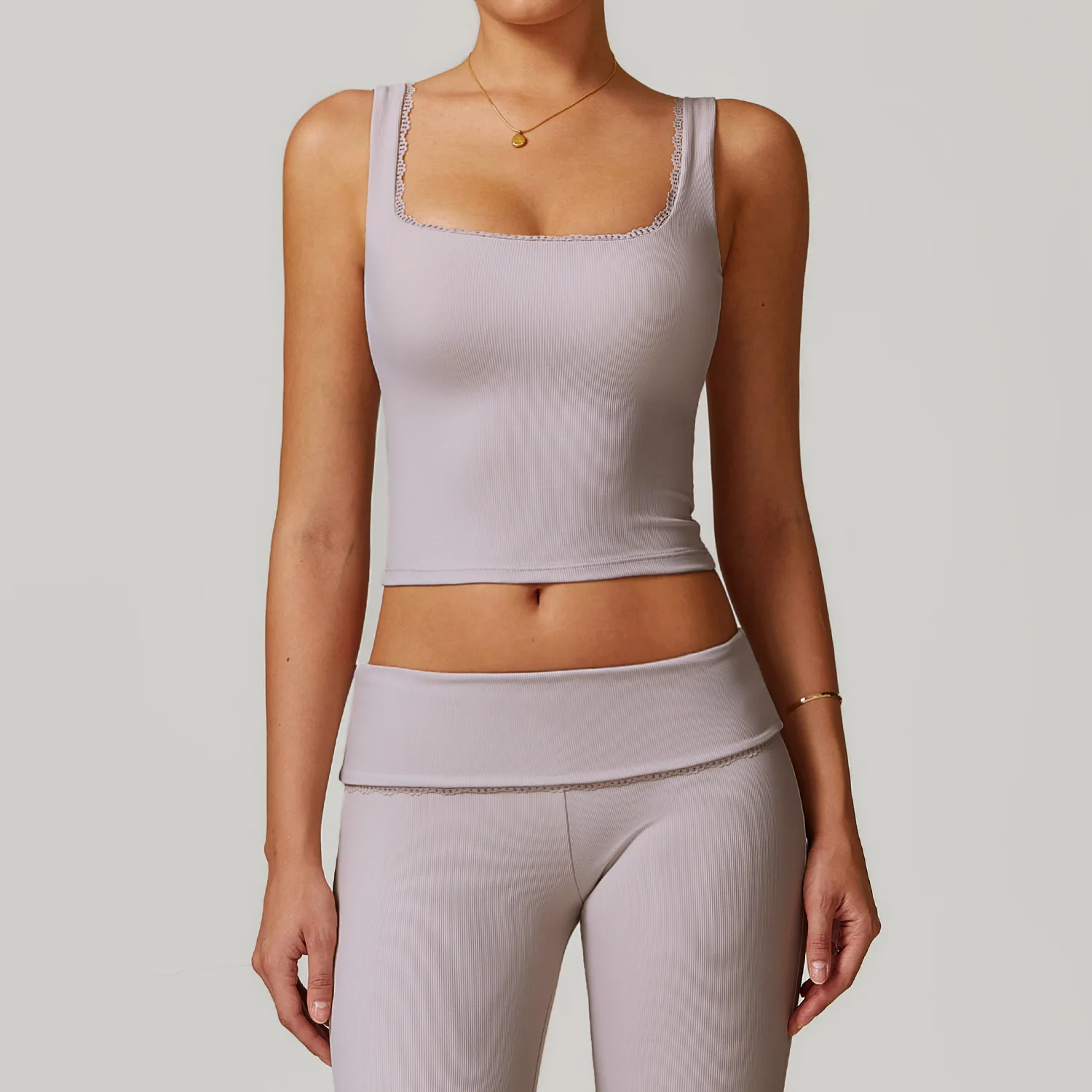 Women Compression Elastic Halter Neck Tummy Control Fitness Tank Tops New Fall Sexy Running Sports Bra Outdoor Yoga Bra image 5