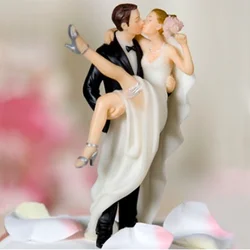 Driving To The Church Resin Wedding Cake Topper Bride and Groom topper Wedding Decoration Novelty