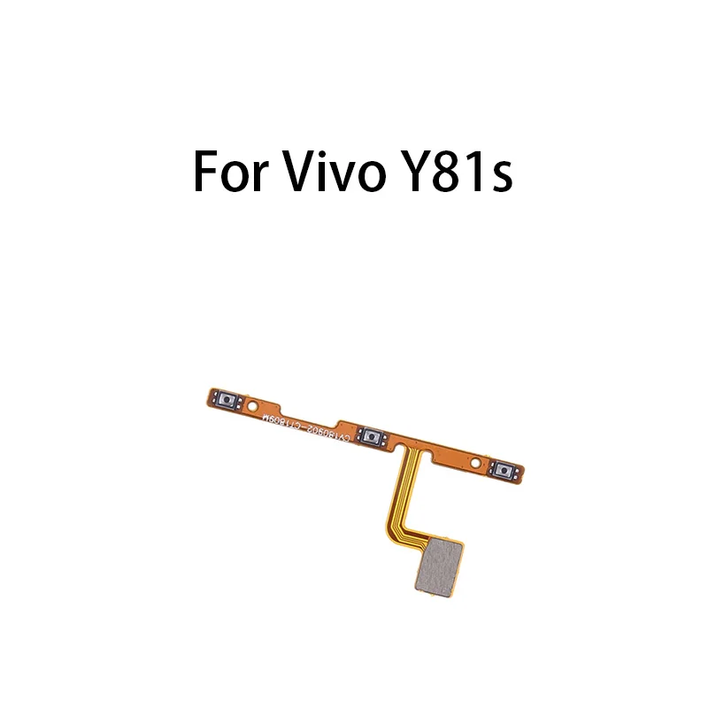 Gefensi Power On Off Volume Button Key Flex Cable Replacement For Vivo Y81s