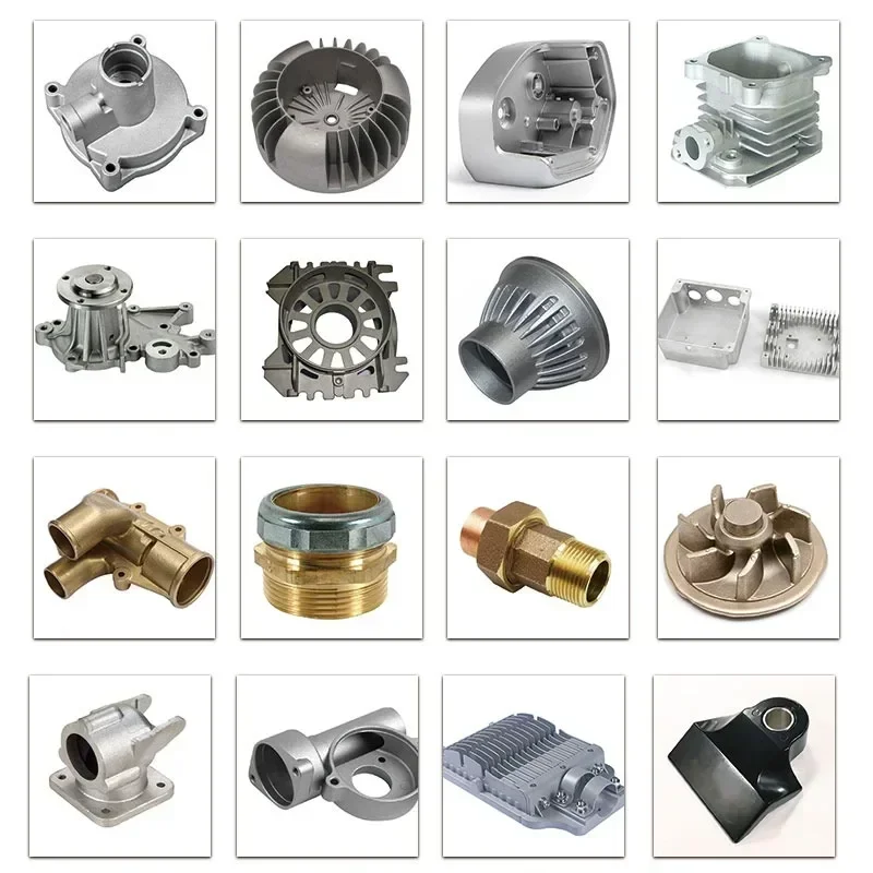 Factory OEM powder coating custom design China aluminum die casting service