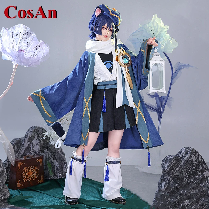 

CosAn Hot Game Genshin Impact Scaramouche/Wanderer Cosplay Costume Lovely Gorgrous Uniform Activity Party Role Play Clothing