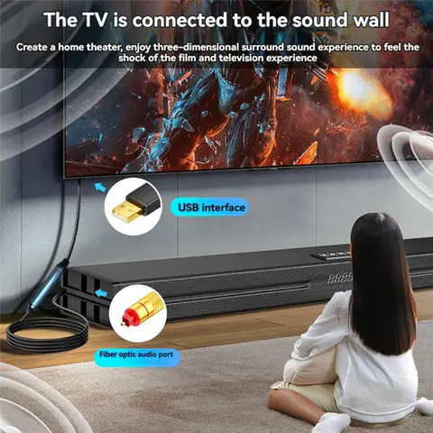 AU67-USB till optisk ljudadapter USB till optisk kabel USB till optisk ljudkonverteringskabel USB A till SPDIF-portadapter 8 best sales USB till SPDIF - №2