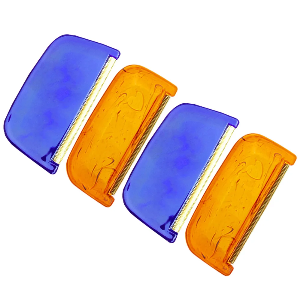 

4Pcs Manual Lint Removers Clothing Fabric Shavers Portable Hair Scraper for Sweater Coat Carpet Pilling Removal Tool