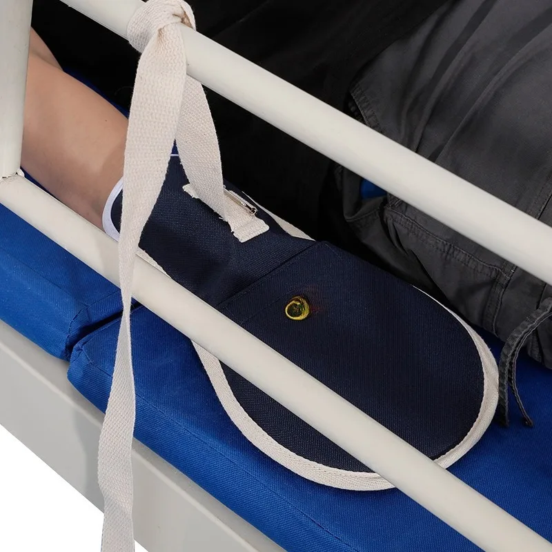 

Перчатки для удержания запястья с защитой от вытягивания, дышащий хлопковый ремешок, защитный ремень для пациента - безопасный и нежный