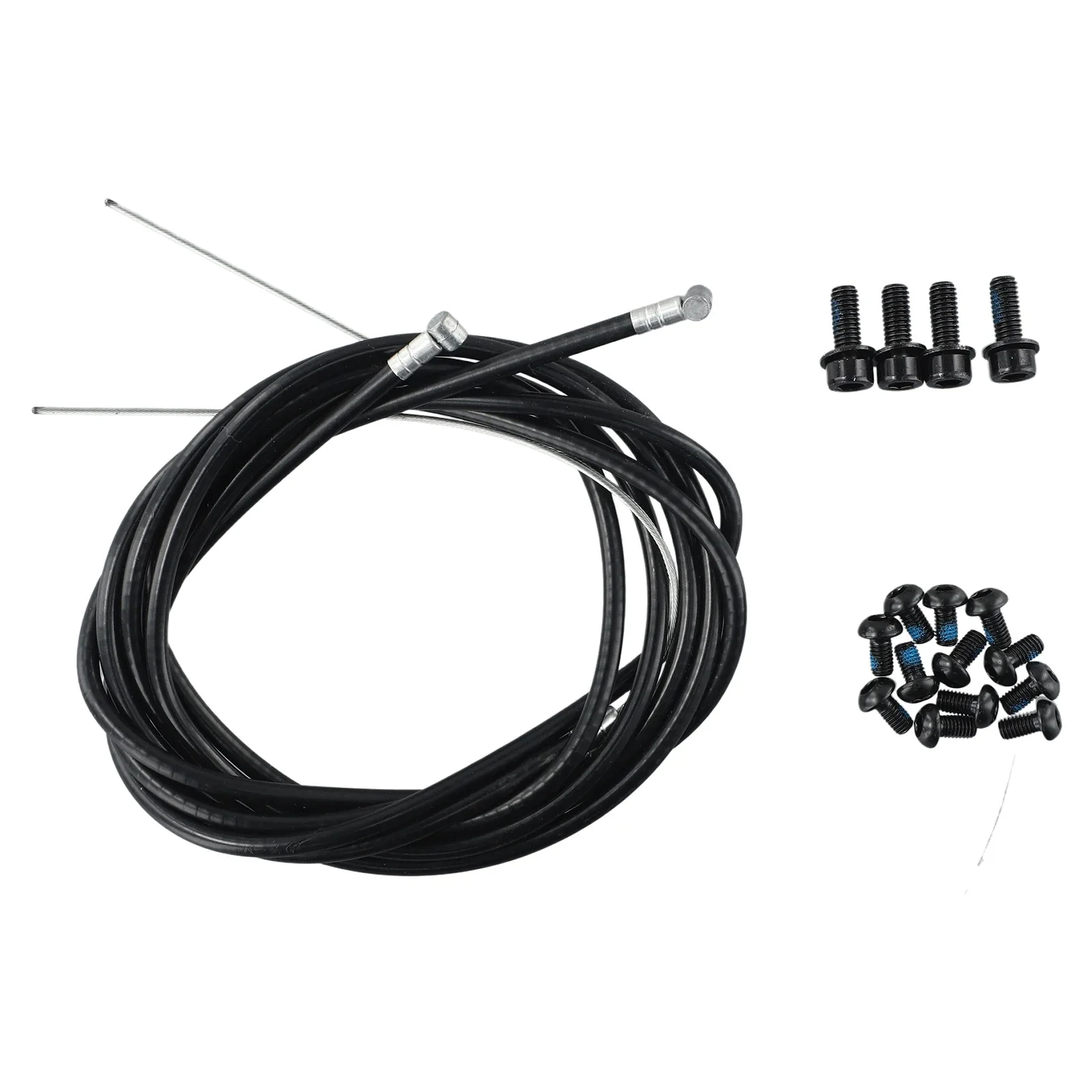 

Bicycle Rear Disc Mechanical Brake Front & Rear Set With 160mm Rotors Built-in Brake Pad Cycling Double Brake Lever Cable