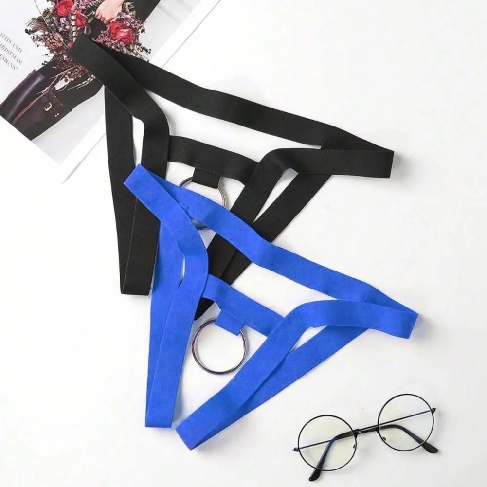 

Мужские стринги с открытой промежностью для спальни, 80% полиэстер, 20% спандекс, с вырезами, бикини-крой, трусы-стринги