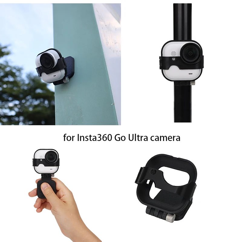Cocok untuk aksesori penyangga desktop braket magnetik kamera Insta360 Go Ultra