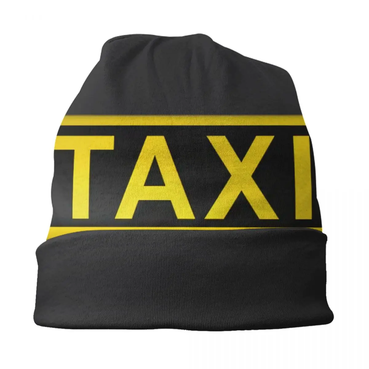 Taxi Driver Beanie Cap Unisex Winter Warm Bonnet Femme Knitting Hats Hip Hop Outdoor Skullies Beanies Caps For Men Women