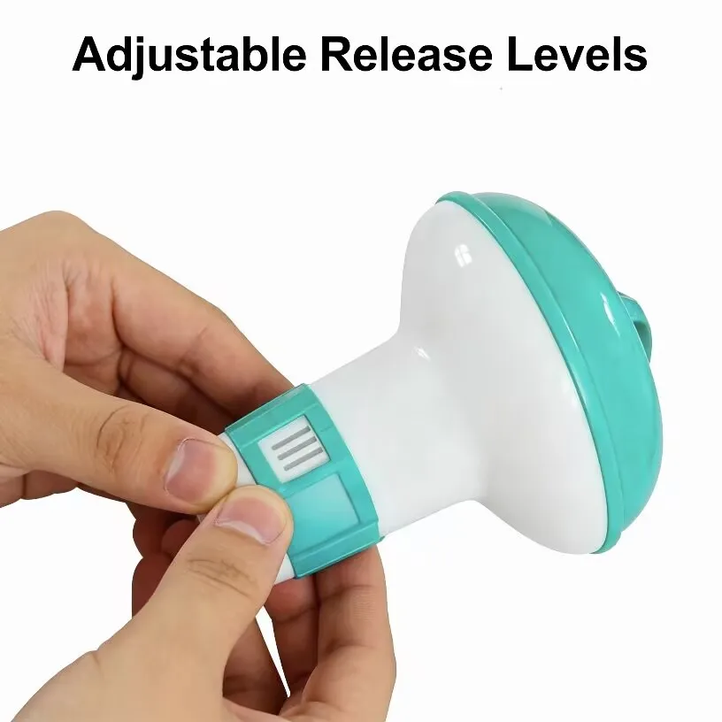 Pool Automatic Chlorine Tablet Dispenser Swimming Pool Cleaning Pill Disinfecting Box Floating Chlorine Dispenser Clean Tool view 4