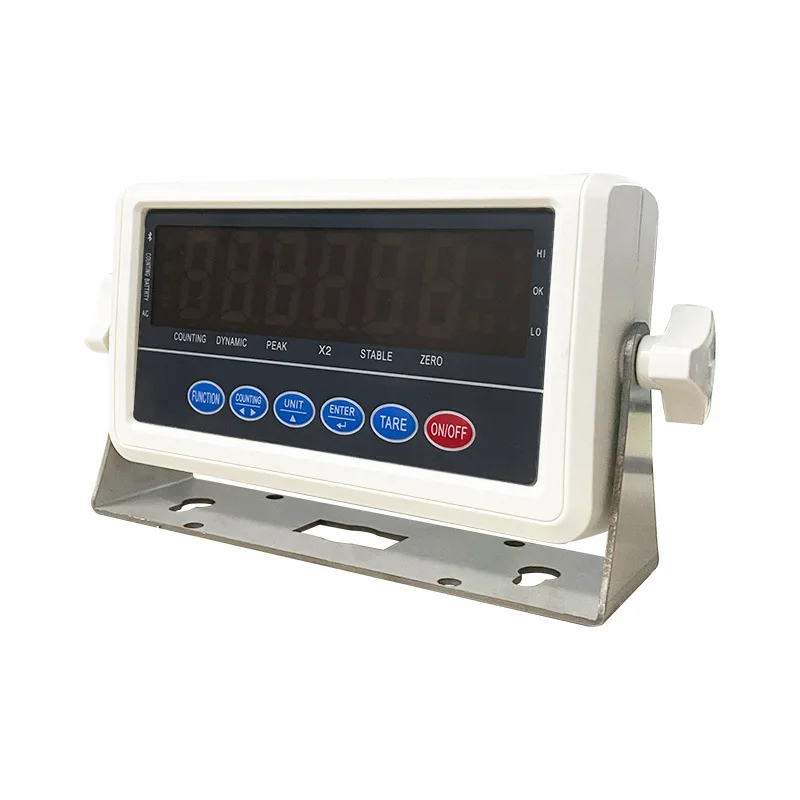 Rs232 Electric Weighing Device Loadmeter Meter Head Counting Weighing Meter Platform Scale Monitor English Version