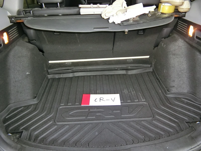 Use for Honda CRV car carpet Honda CRV car floor mats CRV trunk mat Full Set Trim to Fit For Honda CRV waterproof floor mats