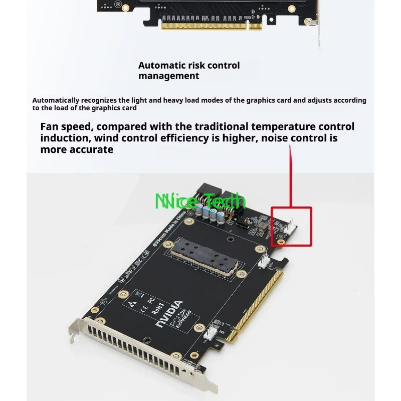 بطاقة محول Nvidia V100 P100 SXM2 PCIex16 للحوسبة الراقية #4
