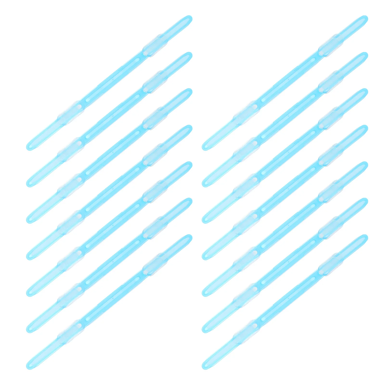 20 قطعة مقاطع الموثق البلاستيكية ملف ورقة كليب للمدرسة مكتب فضفاضة ورقة تجليد الكتب القرطاسية تخزين كليب #4