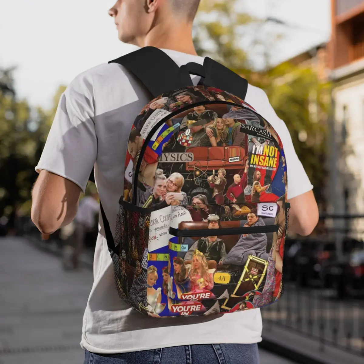 The Big Bang Theory 1 Backpack Daypack Large Capacity Kids BookBag School Bag Shoulder Bags for Men Women