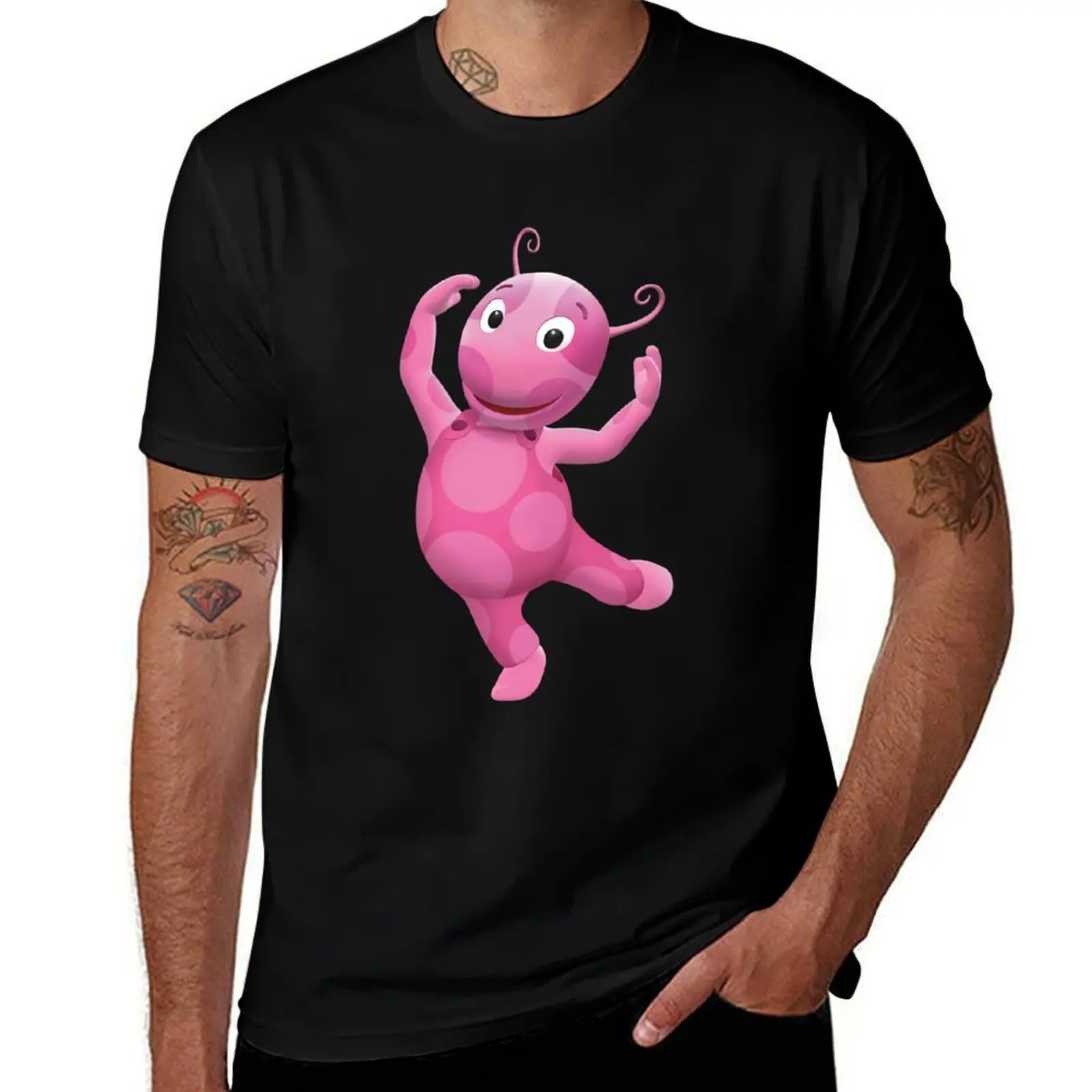 

(E)uniqua Backyardigans T-Shirt man graphic t shirt man t shirt summer T-Shirt