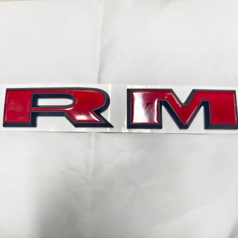 

1 pc Car Styling Body Fender Side Emblem Rm Badge For RM 1500 2500 Car Sticker Auto Decoration Replacement Accessories