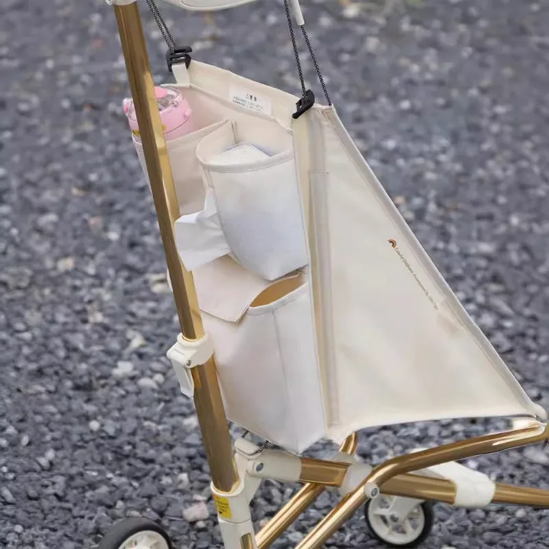 Pendurado armazenamento saco para carrinho de bebê, pendurado saco com gancho, acessórios do bebê