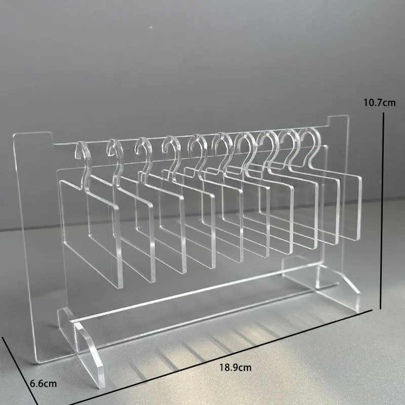 Nail Display Board Style Acrylic Color Card Works Modeling Template Desktop Sample Storage Hanger Tools Nail Art Tool Uñas Tool