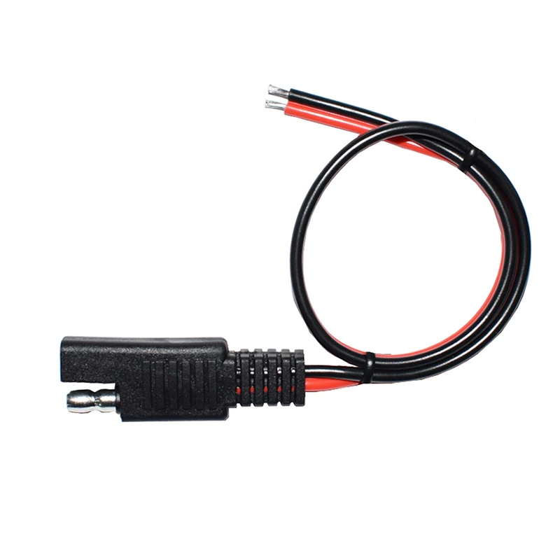 Автомобильный Удлинительный кабель 12 в SAE Power 18AWG 2 Pin с кабелем SAE, быстрый отключение удлинительного кабеля 30 см