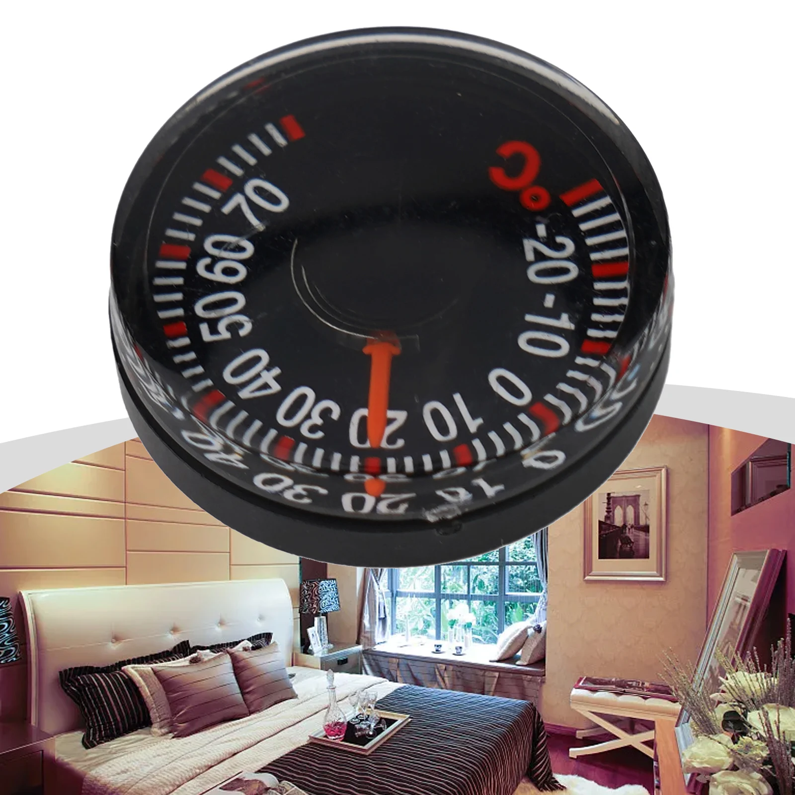 1pc High Precision Thermometer Casement Indoor Outdoor Wall Garden Dial Measurement Home Temperature Thermometer