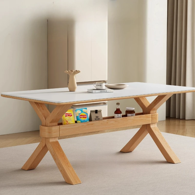 

High Design Luxury Dining Tables Wood Sets Modern Marble Kitchen Dining Tables Home Modern Nordic Mesas De Comedor Furniture