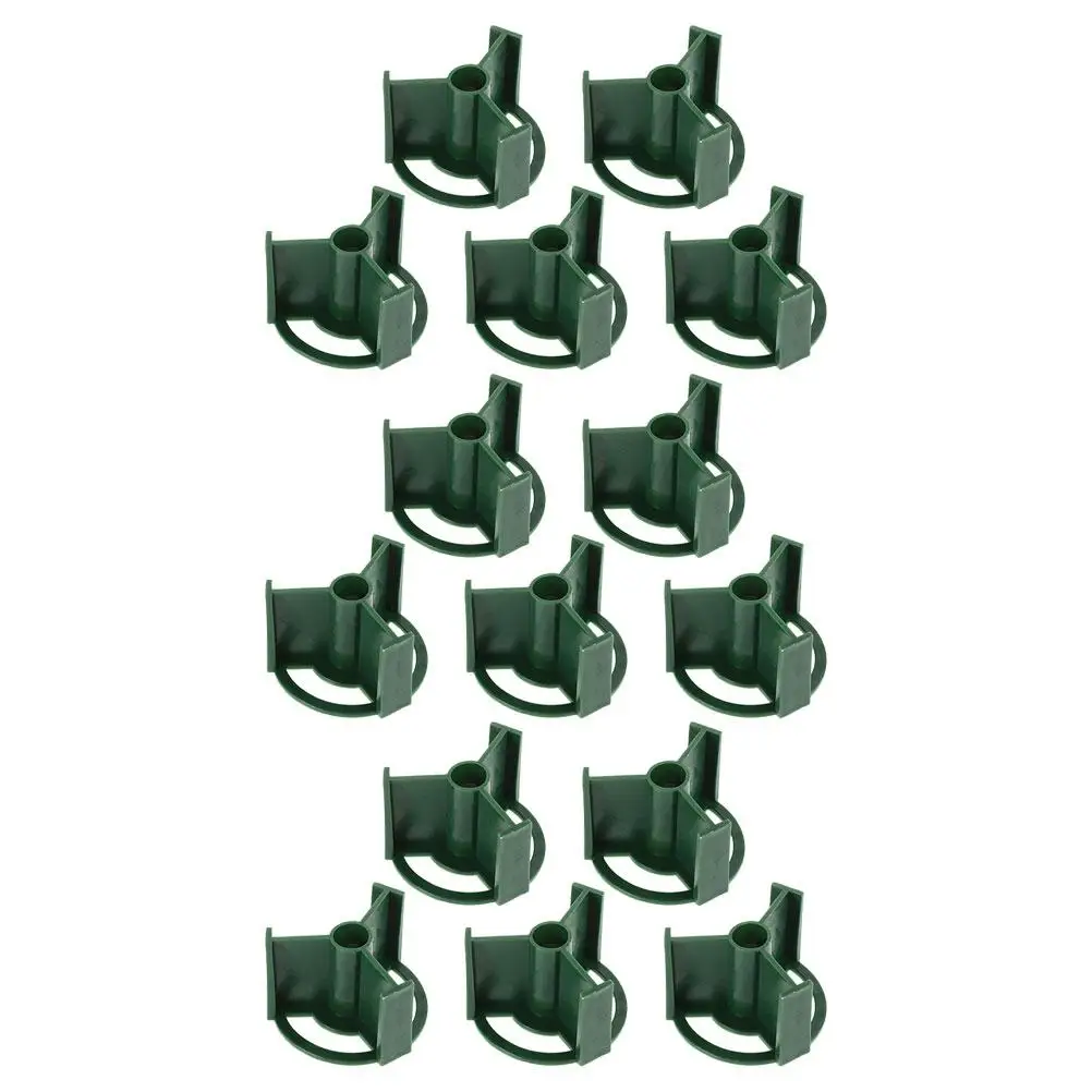 

15 Pcs Cemetery Flower Holders Ground Vase Memorial Grave Decorations Plastic Floral Inserts Tombstone Accessories Outdoor Use