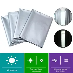 Blackouts Curtains Living Room Thickened Sun Protection Thermal Insulation Curtain With Hook Home Office Rectangle Hotel Bedroom