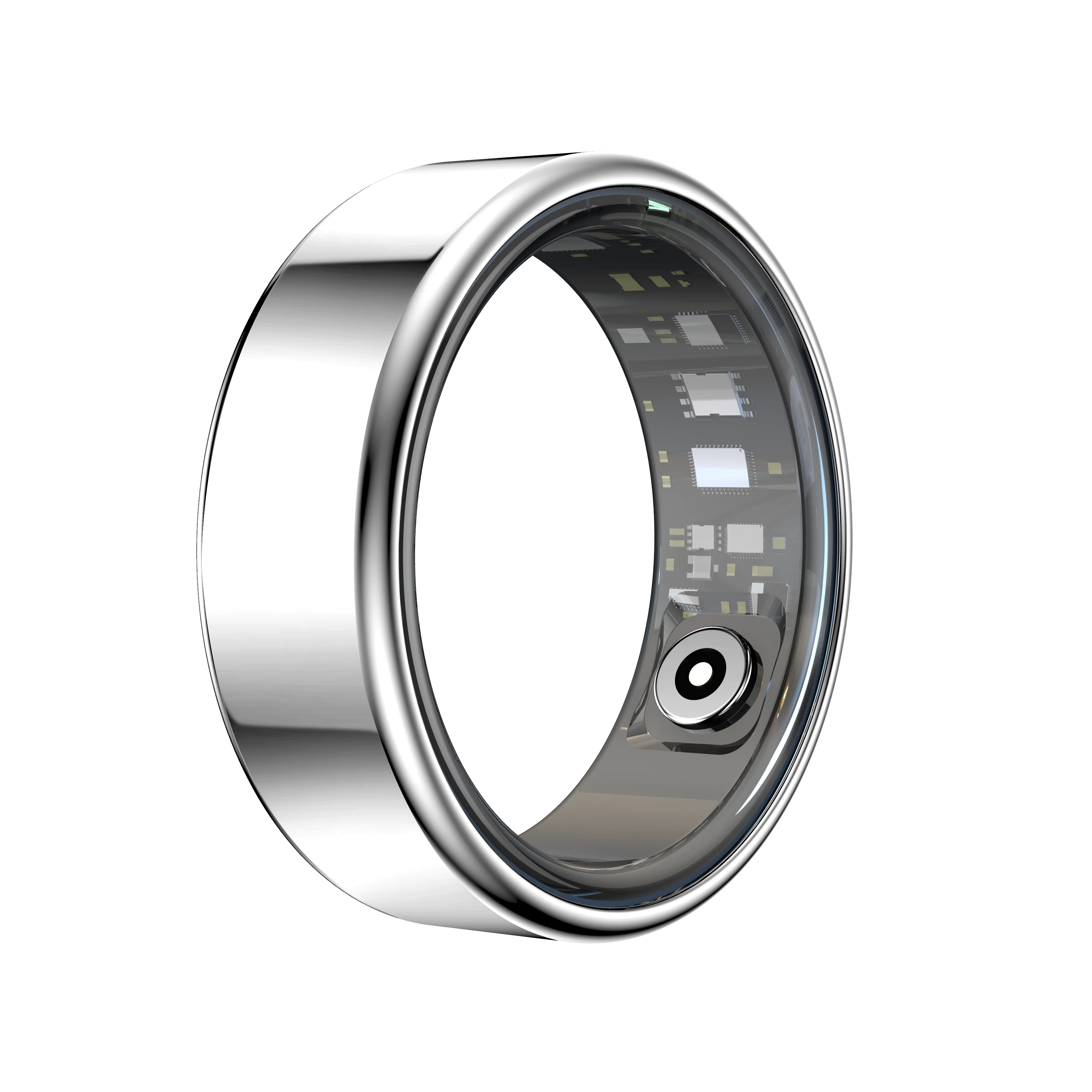 Smart Heart Rate & Oxygen Tracker Ring, IP68 Water-resistant