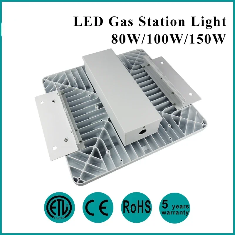 Energy Saving Gas Station LED oil station  light recessed led Canopy Lights LED Petrol Station lamp