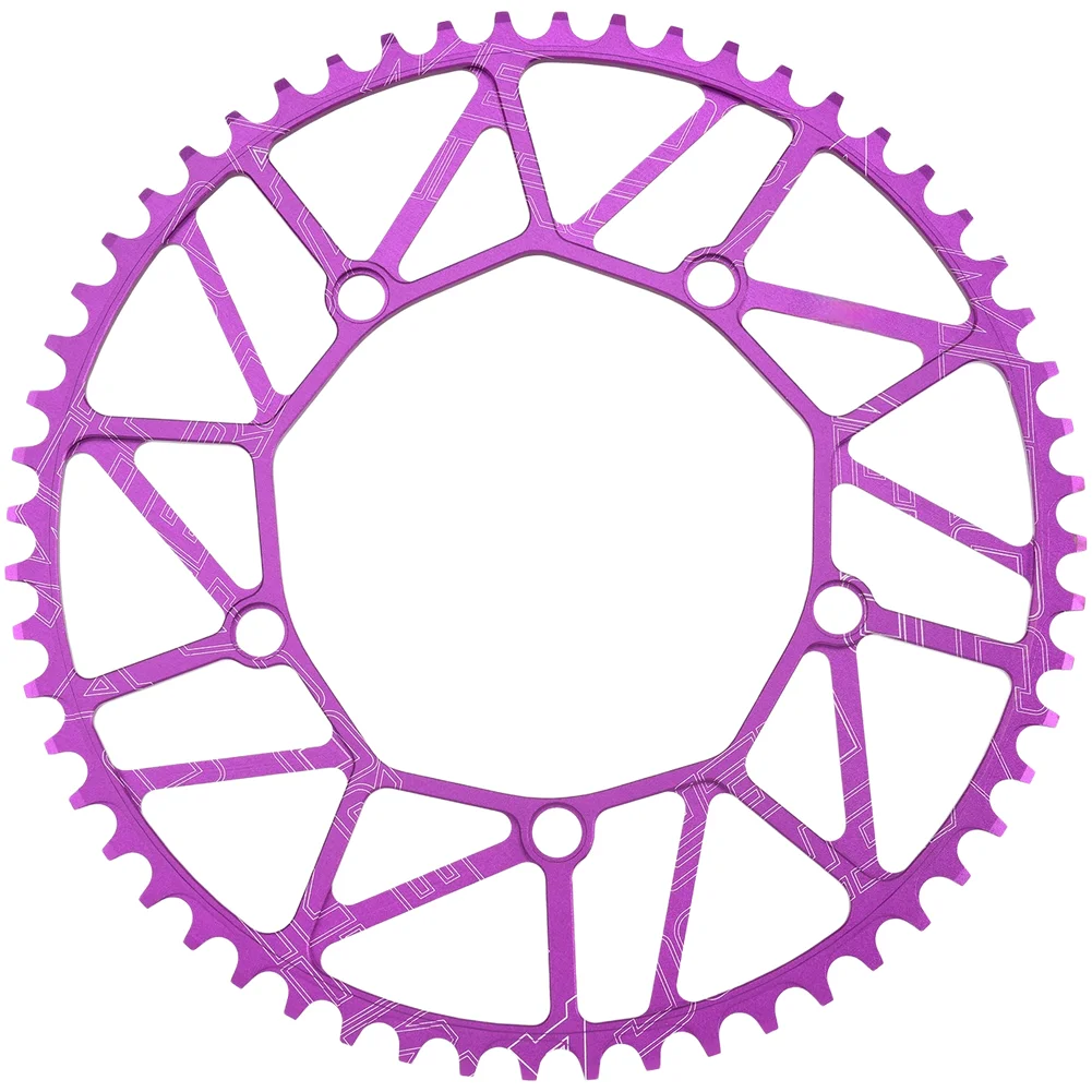 Portable 130BCD Folding Bike Chain Ring Aluminum Alloy Lightweight Bicycle Chain Ring Narrow Bicycle Cycling Accessories