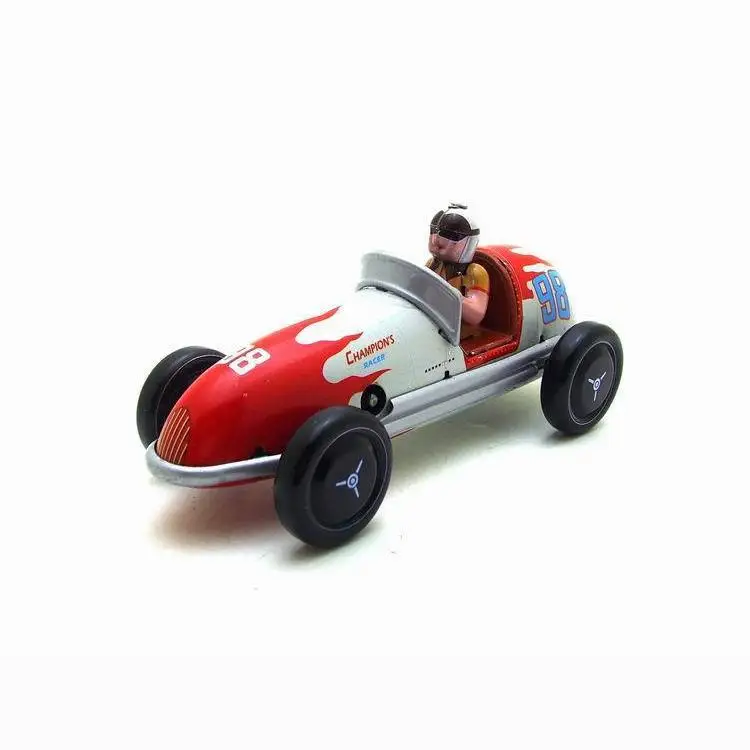 MS508 Retro Racing Retro Toy Blikken speelgoed Gepersonaliseerd cadeau Creatieve rekwisieten Blikken speelgoed