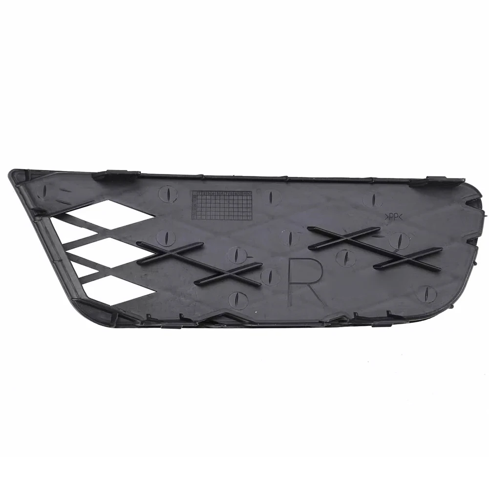 Bumper Bezel Black Fog Light Cover Direct Replacement Pair Included Left And Right Front Placement For Honda Civic 2009-2011