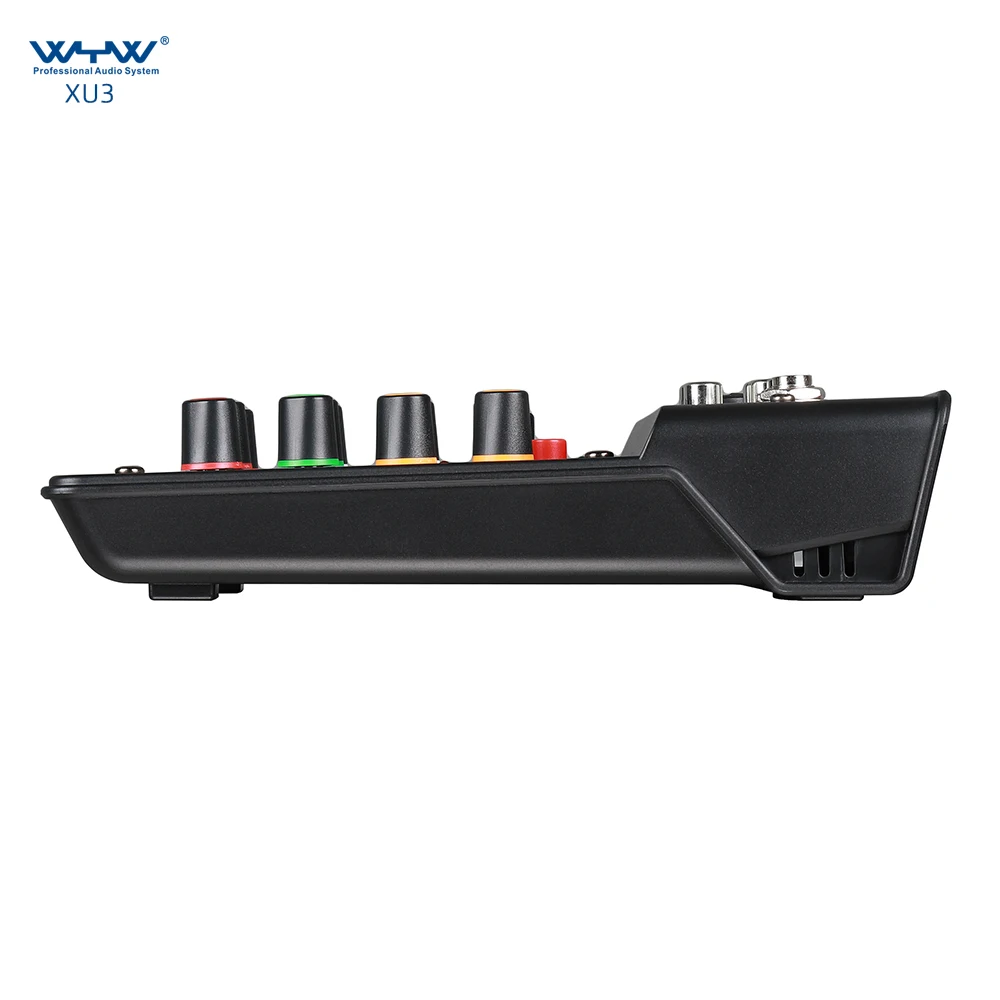 2025 hot sale 3 Channels Multifunction Usb Interface Audio Studio Sound Card