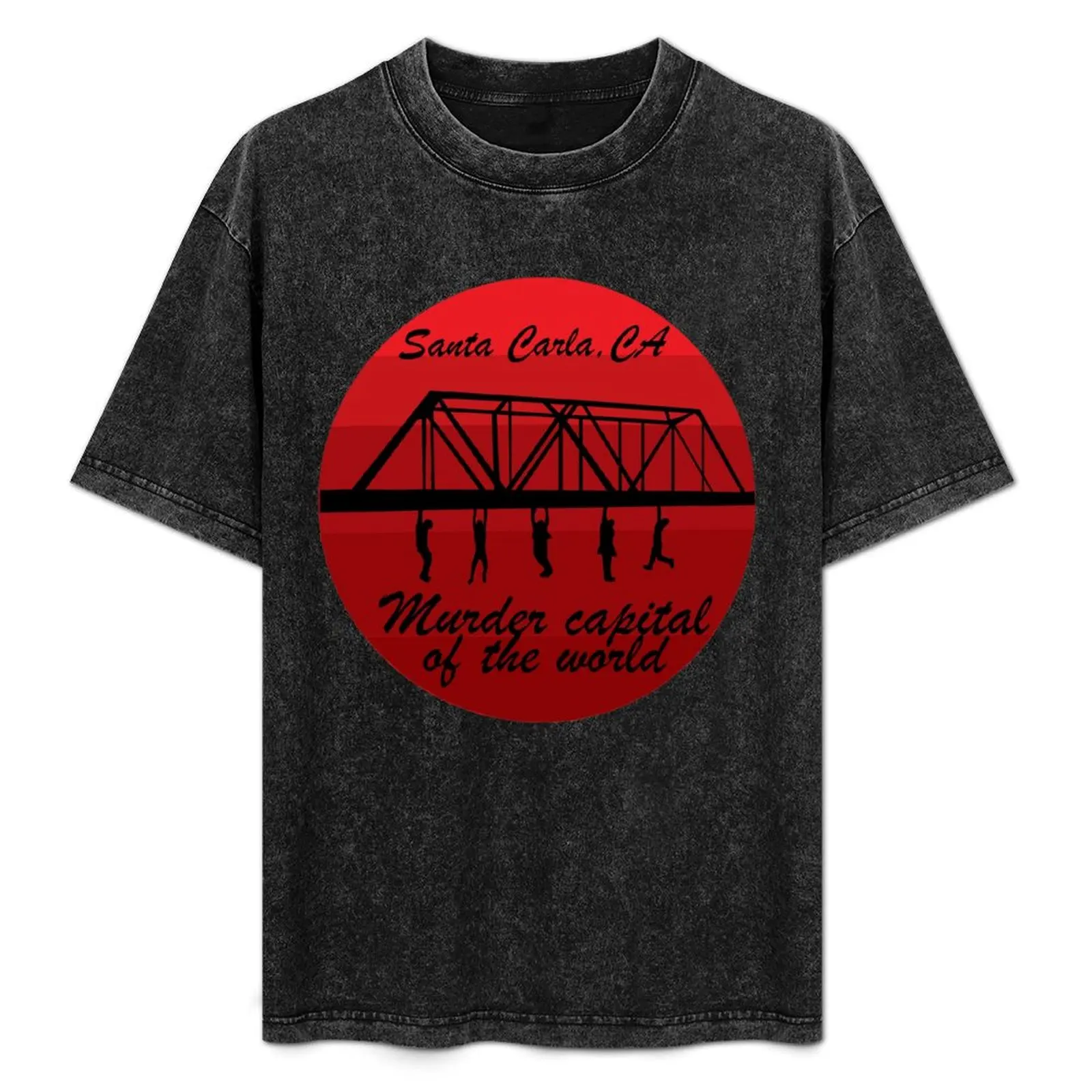 

The Lost Boys bridge T-Shirt Work Short Sleeve Cotton Top