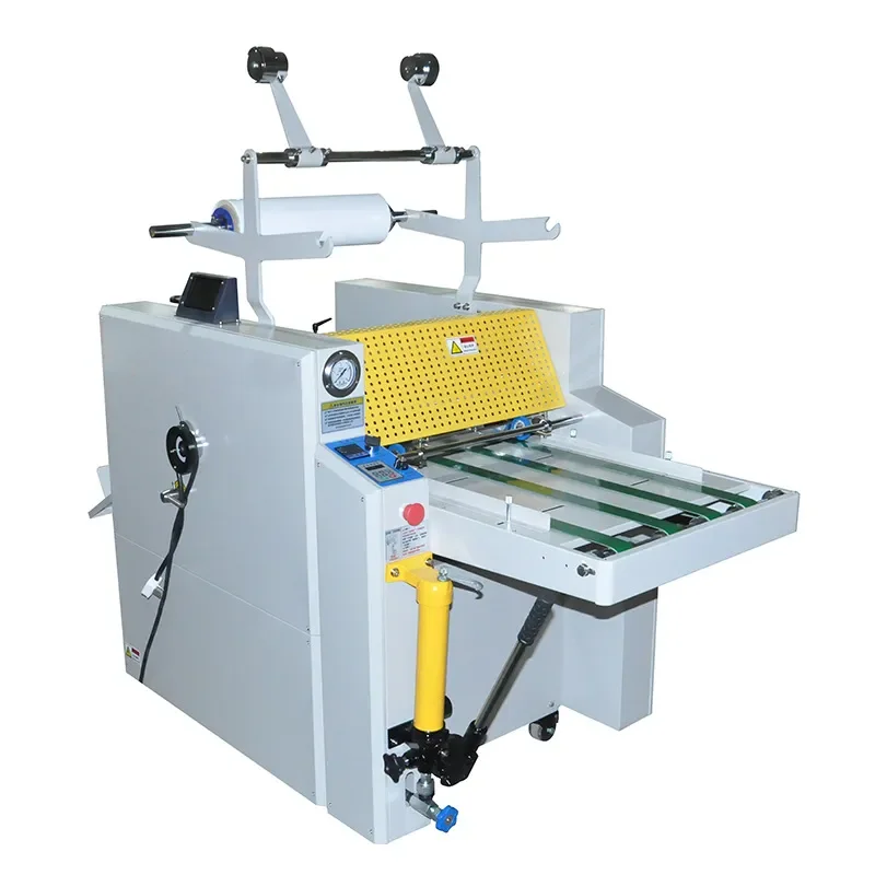 Sunway 520C hydraulic laminating machine oil plus warm laminating machine automatically pulls off the anti-curl printing