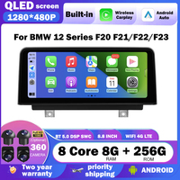 8.8 Inch For BMW F20 F21 F22 F23 2017-2018 Android Auto CarPlay 4G DSP Car Radio Multimedia Original GPS Navigation Wifi BT