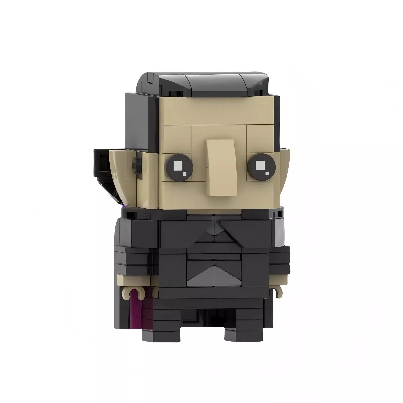 

MOC креативный аниме-фильм, экшн-фигурка BrickHeadz, эльф, отель, мультяшная кукла, строительные блоки, модель, сделай сам, детские сборные игрушки, подарок