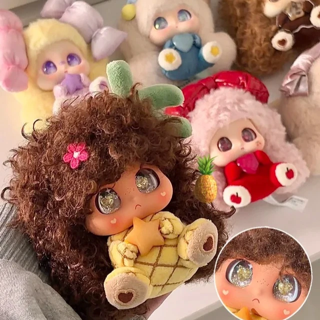 

Micoco&Nono Crystal Whispers Series Blind Box Cute Action Figure Mystery Box Anime Doll Surprise Bag Pendant Keychain Toy Gift