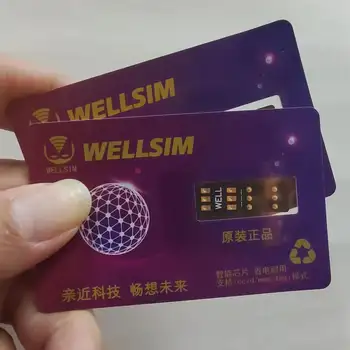 Nejnovější samolepka WELLSIM pro odemknutí z roku 2024 pro iPhone 14/13/12/11 Promax/XS/XR Univerzální samolepky na inteligentní odemykací kartu 10 nejlepší prodej r sim iphone 11 - №5