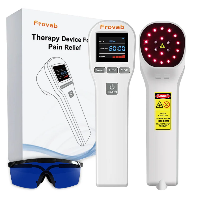 

650nm 808nm Low Level Laser Red Light Therapy Device Cold Laser Arthritis Physical Therapy Equipment Pain Relief Health Care