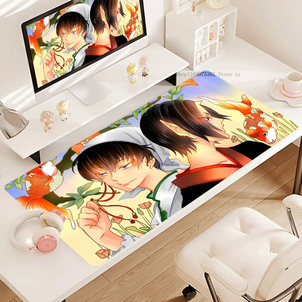 1pc hot anime Hoozuki No Reitetsu Non-slip Mouse Pad Suitable For Office Computers Laptops E-sports Game Desk Mats XXL Keyboard