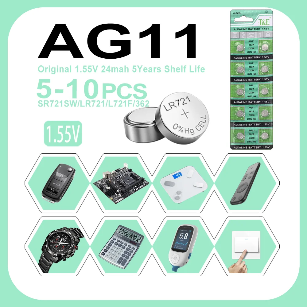 5PCS-10PCS 1.55V AG…