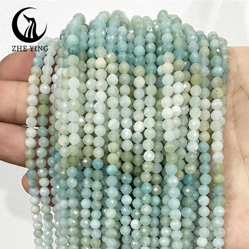 AAA Colorful Tourmaline Stone Beads Loose Spacer Faceted 3mm Beads for Jewelry Making DIY Bracelet Accessories 15\'\'